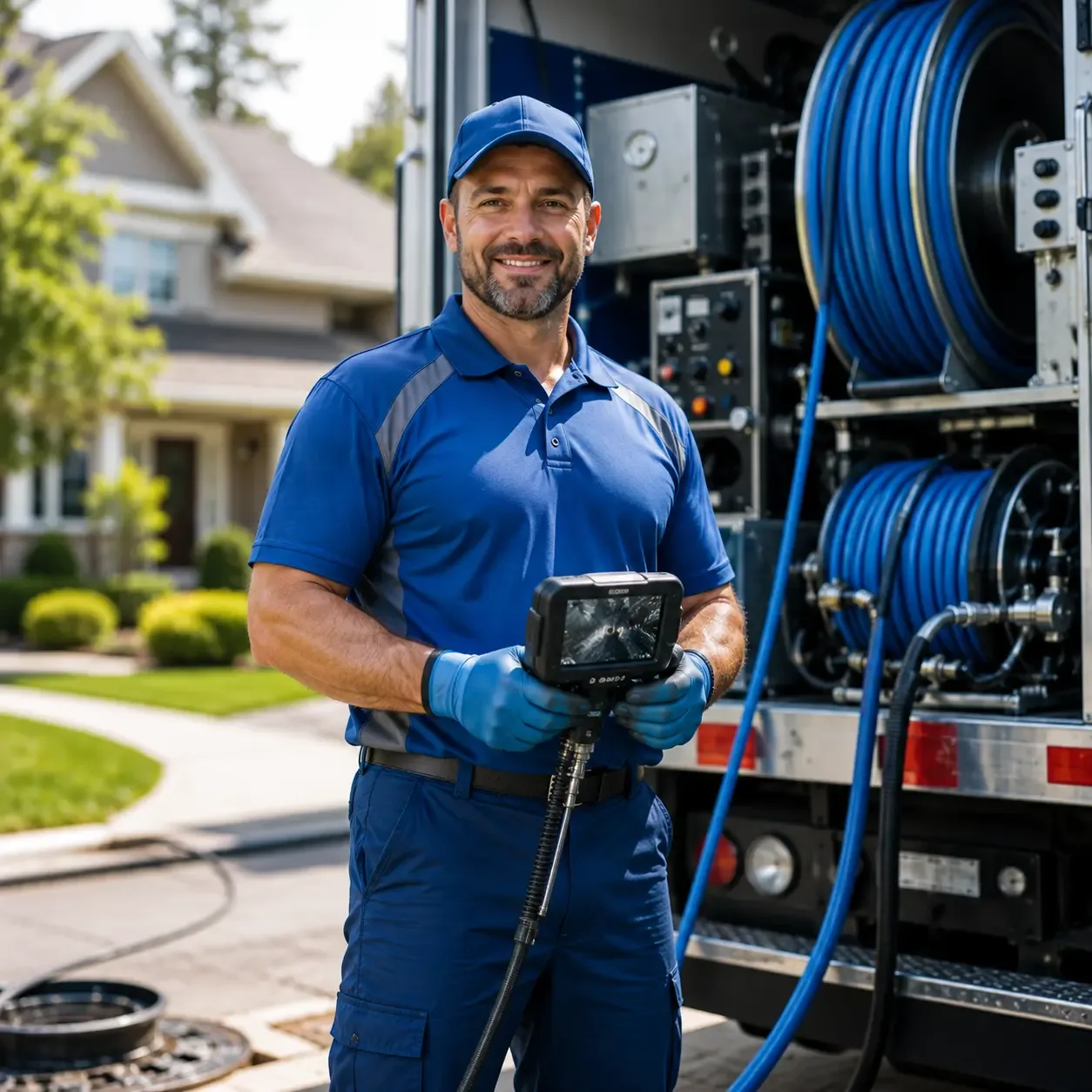 Local outdoor drain cleaning specialists in Half Way, MO